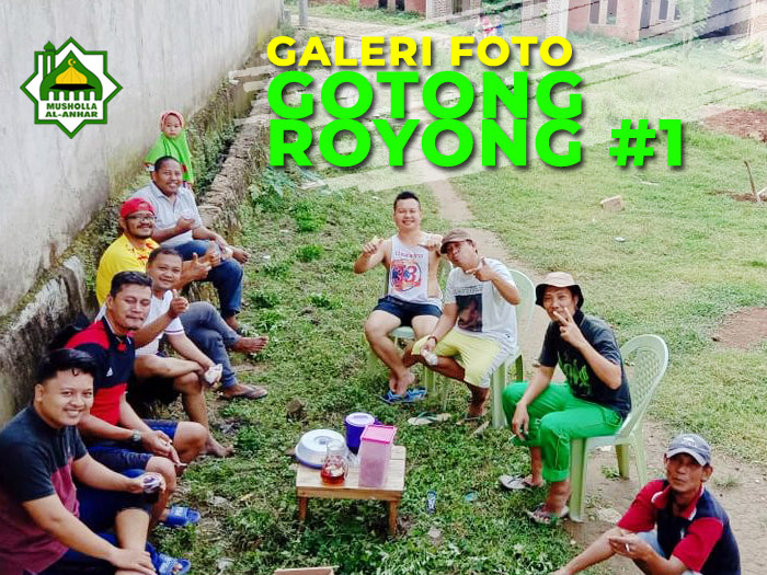 Gotongroyong Musholla Sambut Idul Adha 1441 H